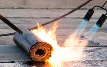 Darnhall Mains asphalt flat roofing repairs