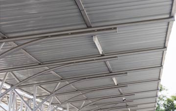 installing Darnhall Mains metal roofing